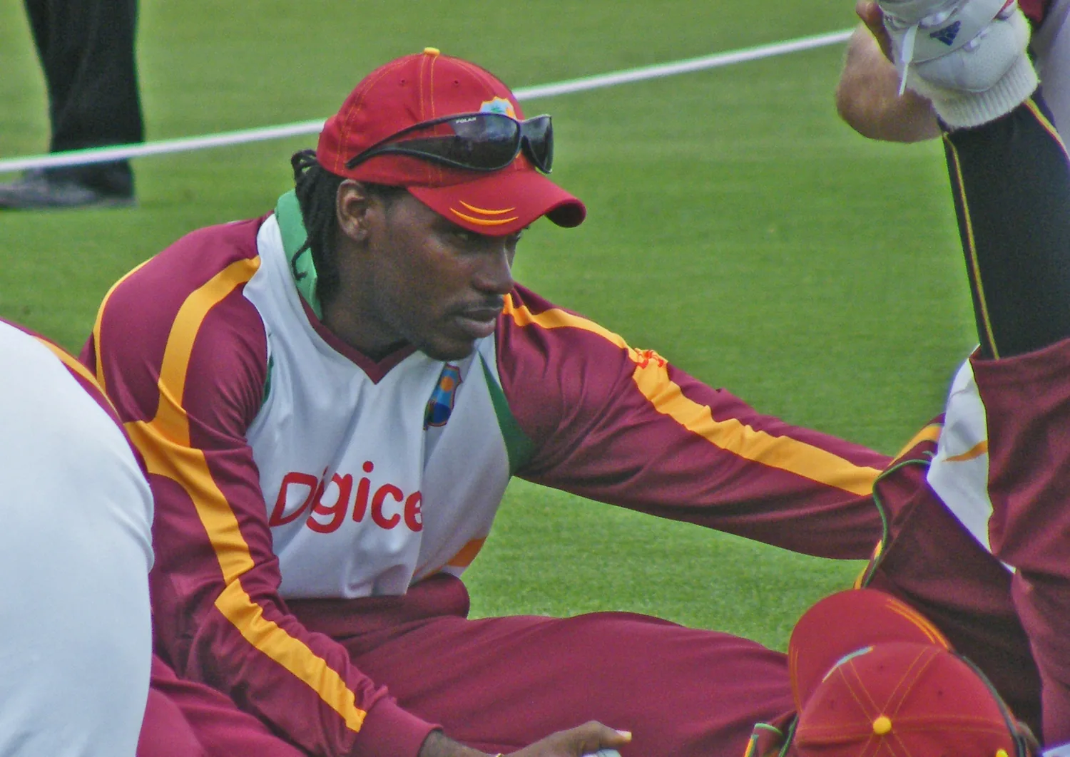 Historical archive portrait of Chris Gayle; not from WCL 2026