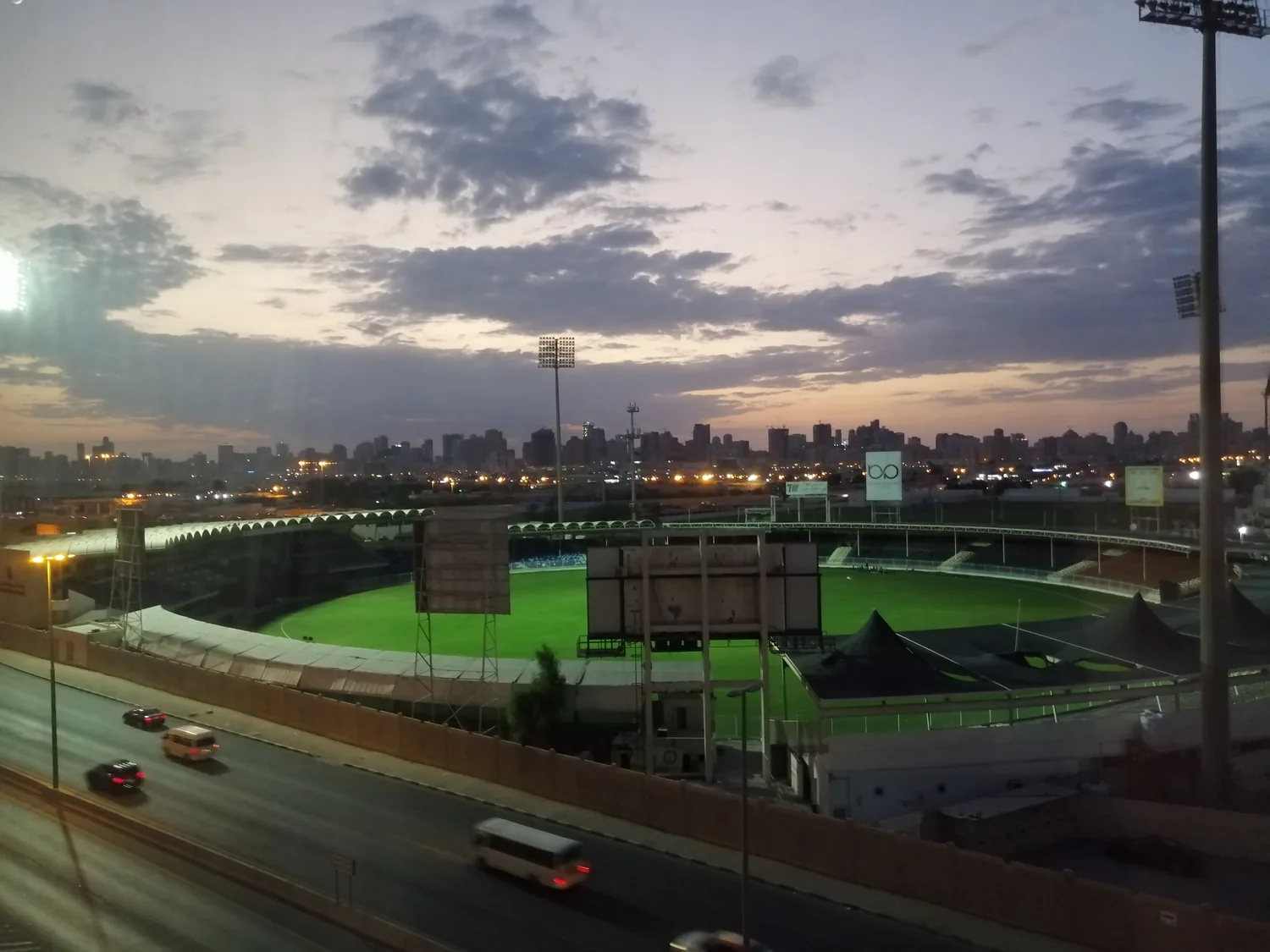Sharjah Cricket Stadium in an archive photograph, not during WCL 2026