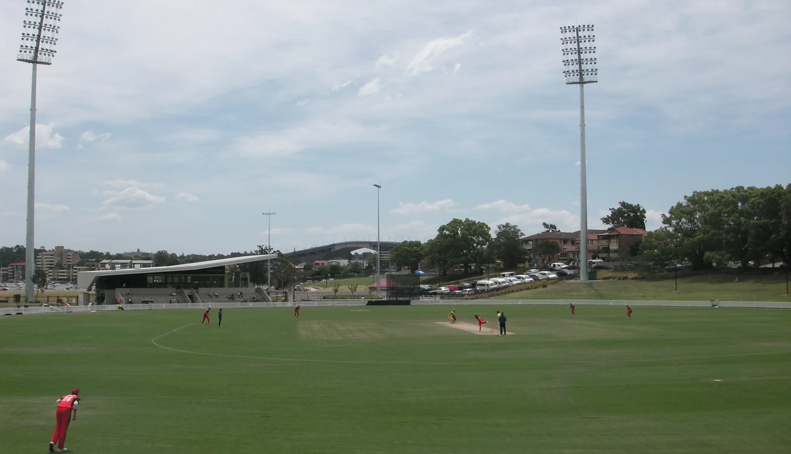 Archival view of Drummoyne Oval; not a current 2026 pitch photograph.